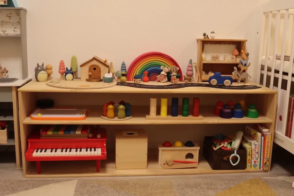わが家のモンテ風おもちゃ棚