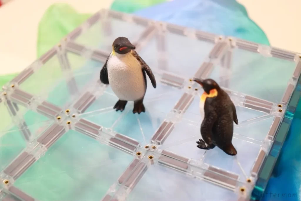 ペンギンがいる氷だけはピタゴラスに